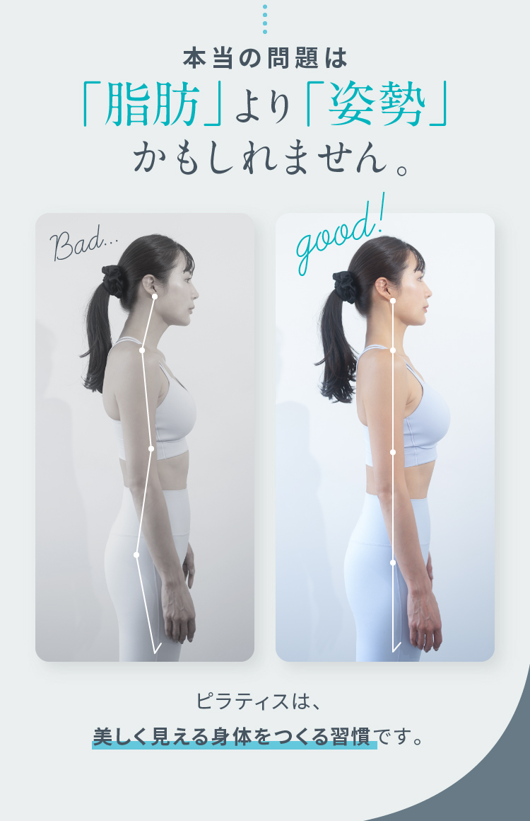 本当の問題は「脂肪」より「姿勢」かもしれません。